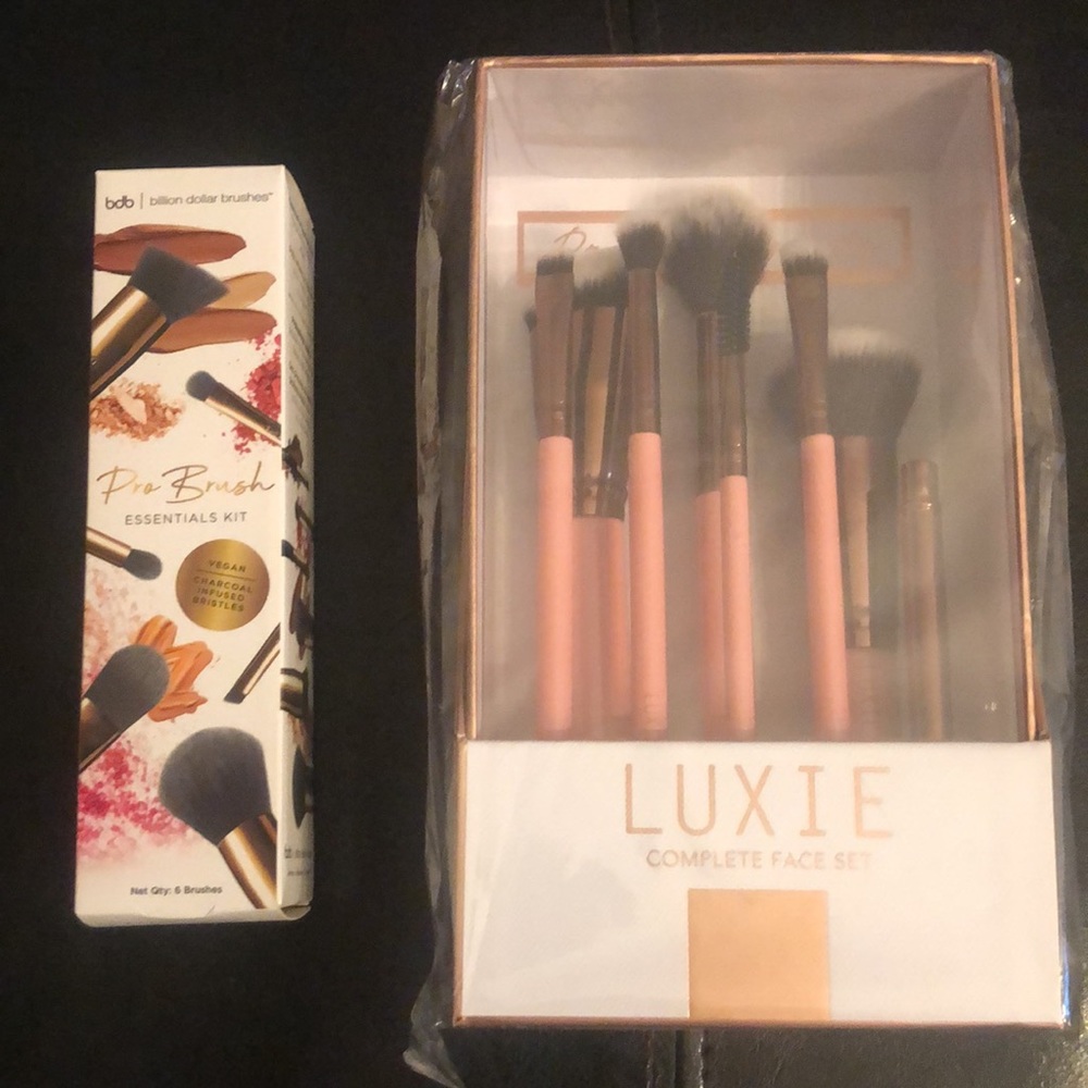 LUXIE Complete Face set & Billion Dollar Brushes